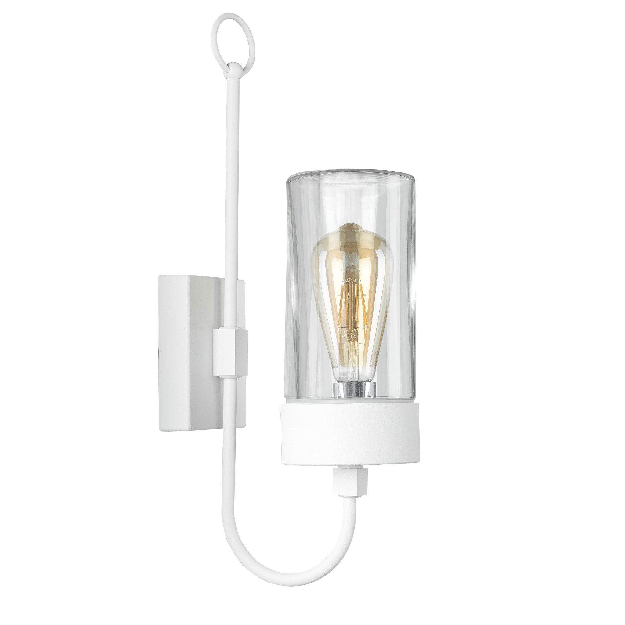 Brass Farmhouse Garden Wall Light IP44 | Moretti Luce Silindar 3355