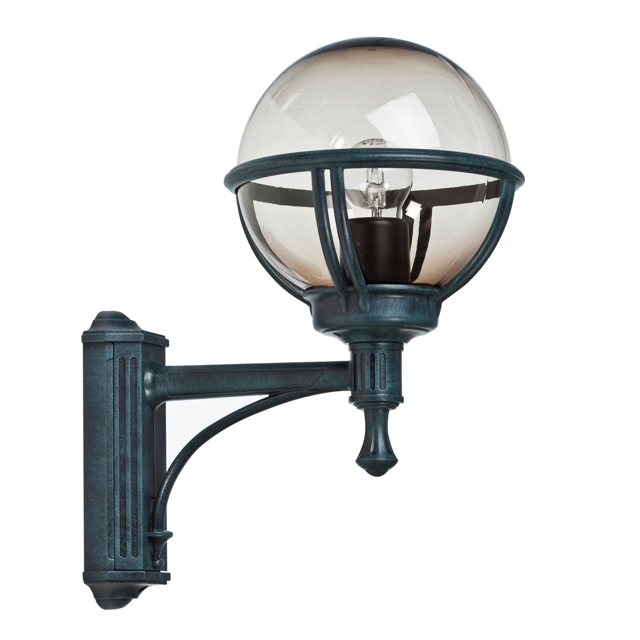 Cottage Style Metal Globe Garden Wall Light IP44 | Roger Pradier Boreal M3