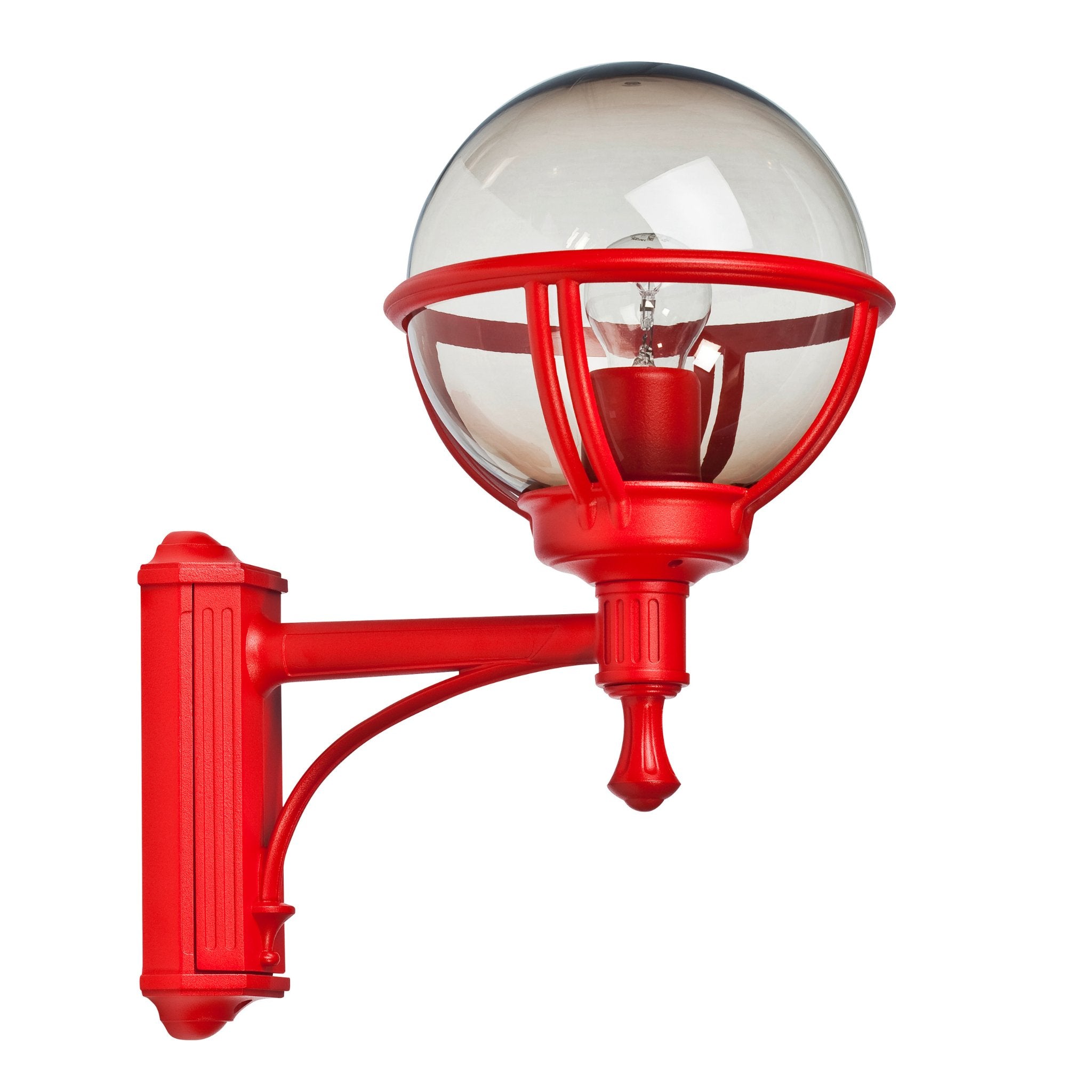 Cottage Style Metal Globe Garden Wall Light IP44 | Roger Pradier Boreal M3
