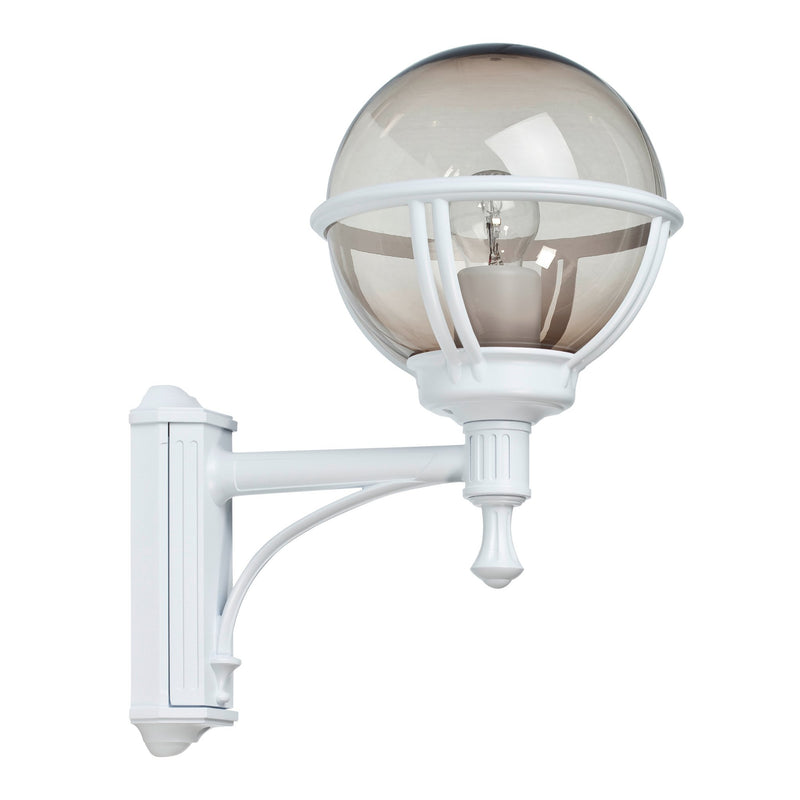 Cottage Style Metal Globe Garden Wall Light IP44 | Roger Pradier Boreal M3