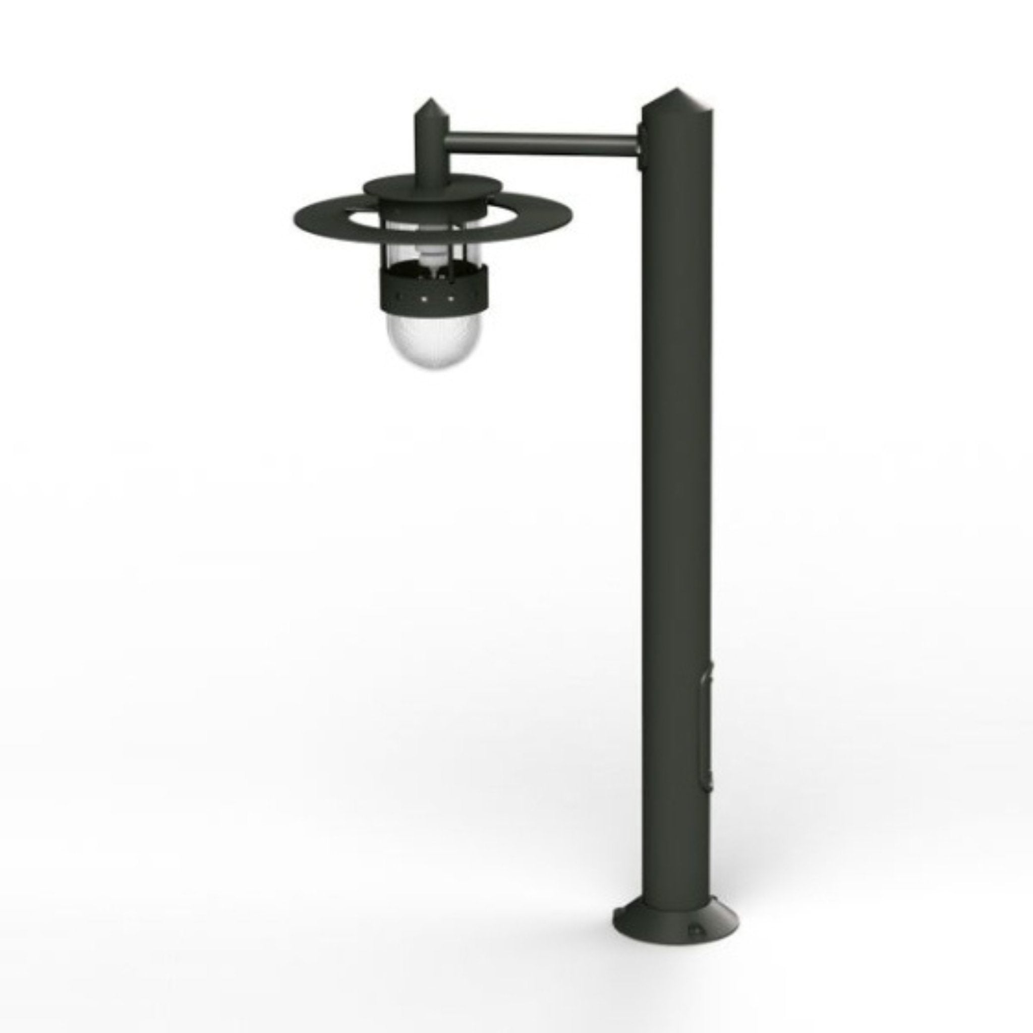 Cottage Style Outdoor Metal Bollard IP44 | Roger Pradier Kent M3