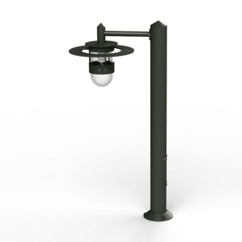 Cottage Style Outdoor Metal Bollard IP44 | Roger Pradier Kent M3