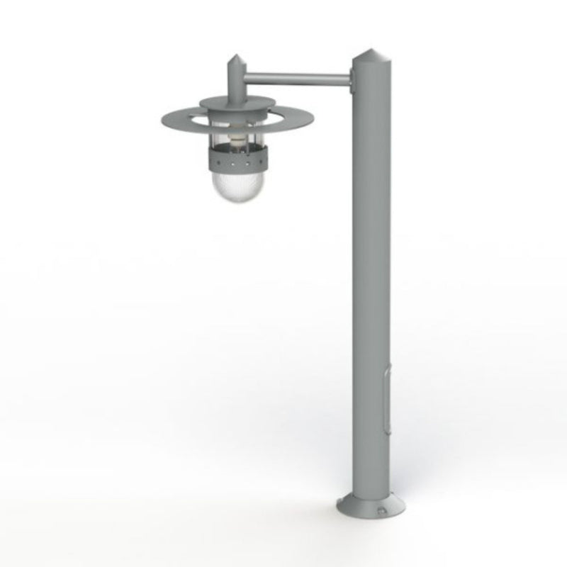 Cottage Style Outdoor Metal Bollard IP44 | Roger Pradier Kent M3