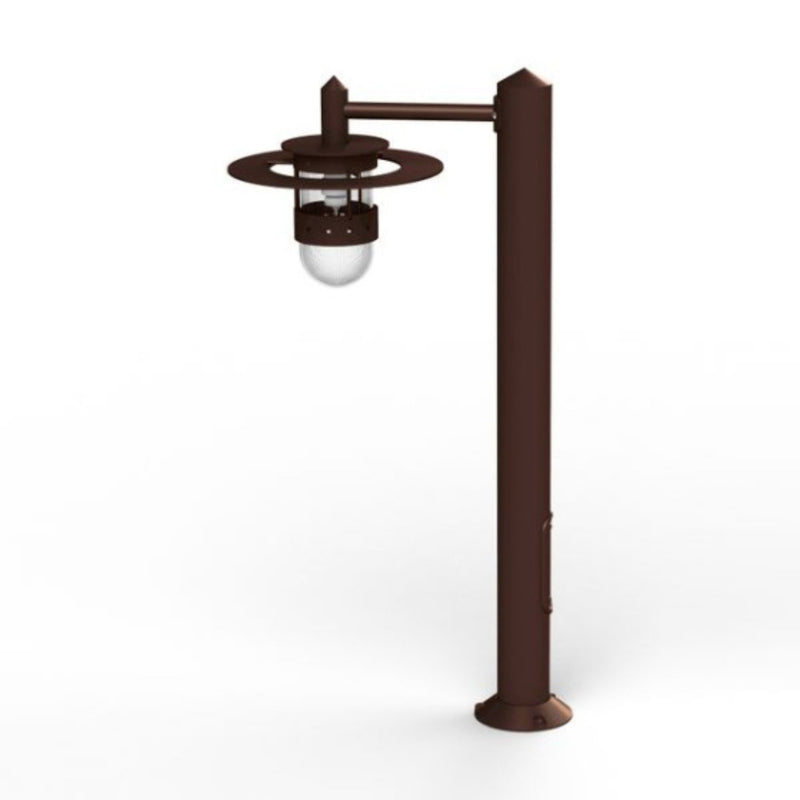 Cottage Style Outdoor Metal Bollard IP44 | Roger Pradier Kent M3