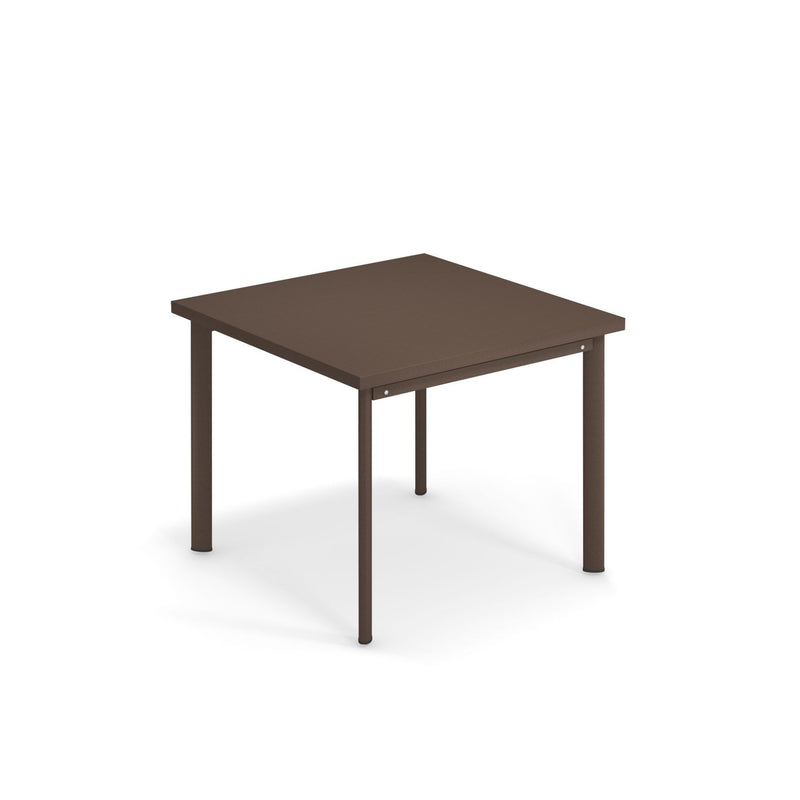Metal Square Exterior Dining Table - 4 Person | EMU Star Dining Table 306