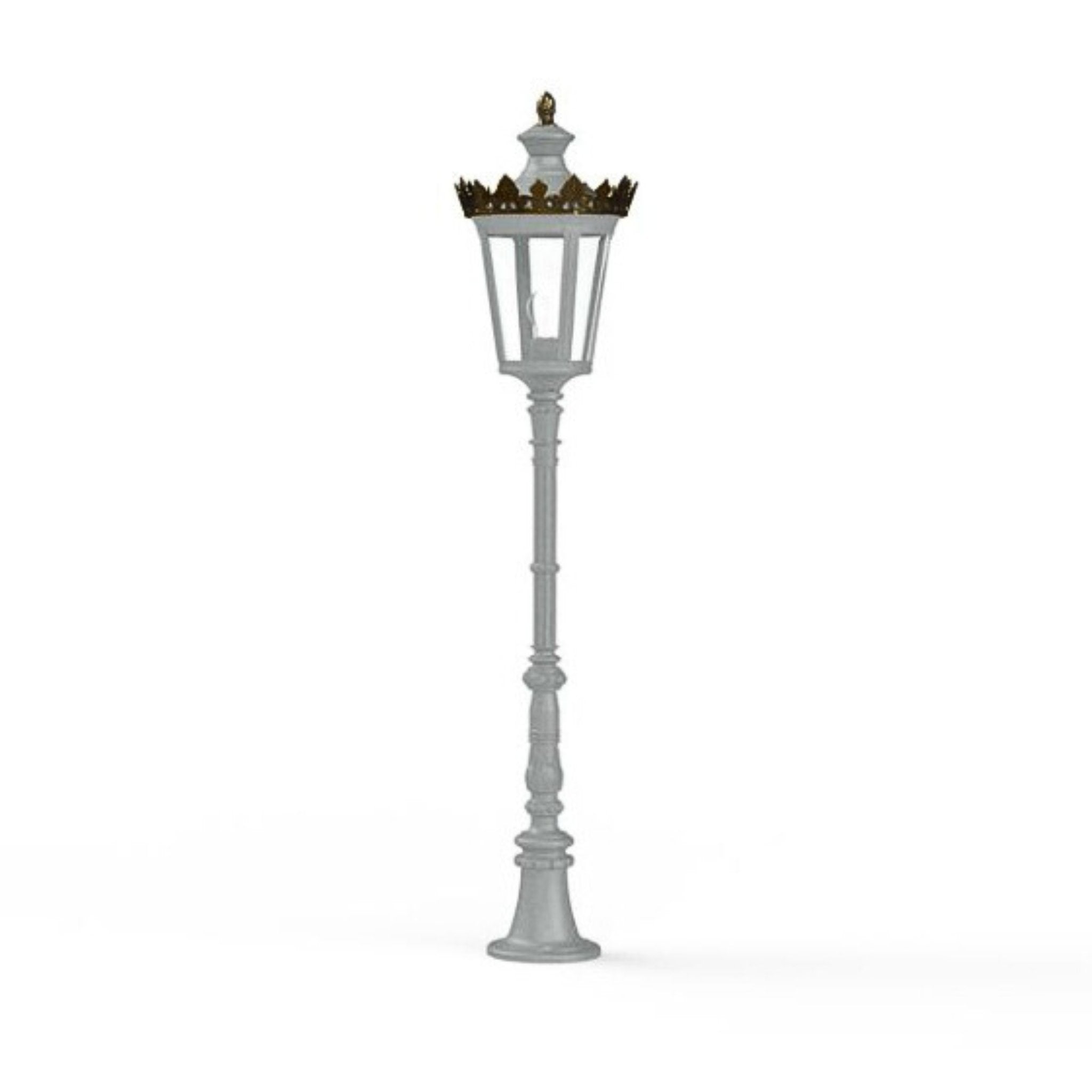 Metal Victorian Lantern Floor Lamp IP65 | Roger Pradier Louvre M8