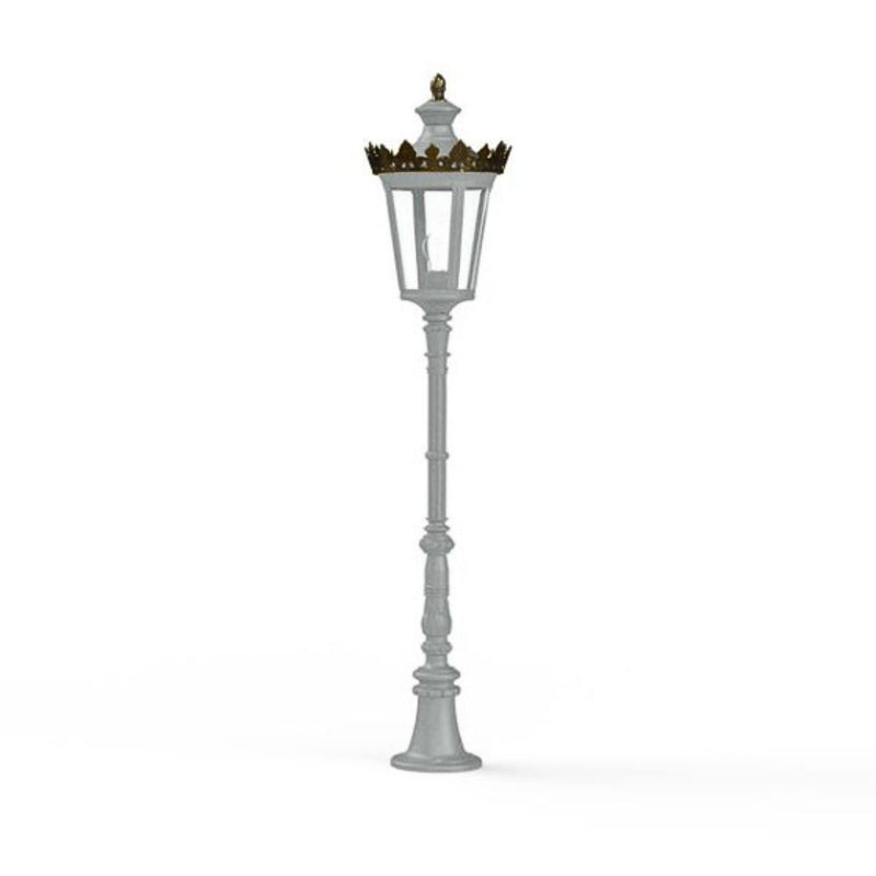 Metal Victorian Lantern Floor Lamp IP65 | Roger Pradier Louvre M8