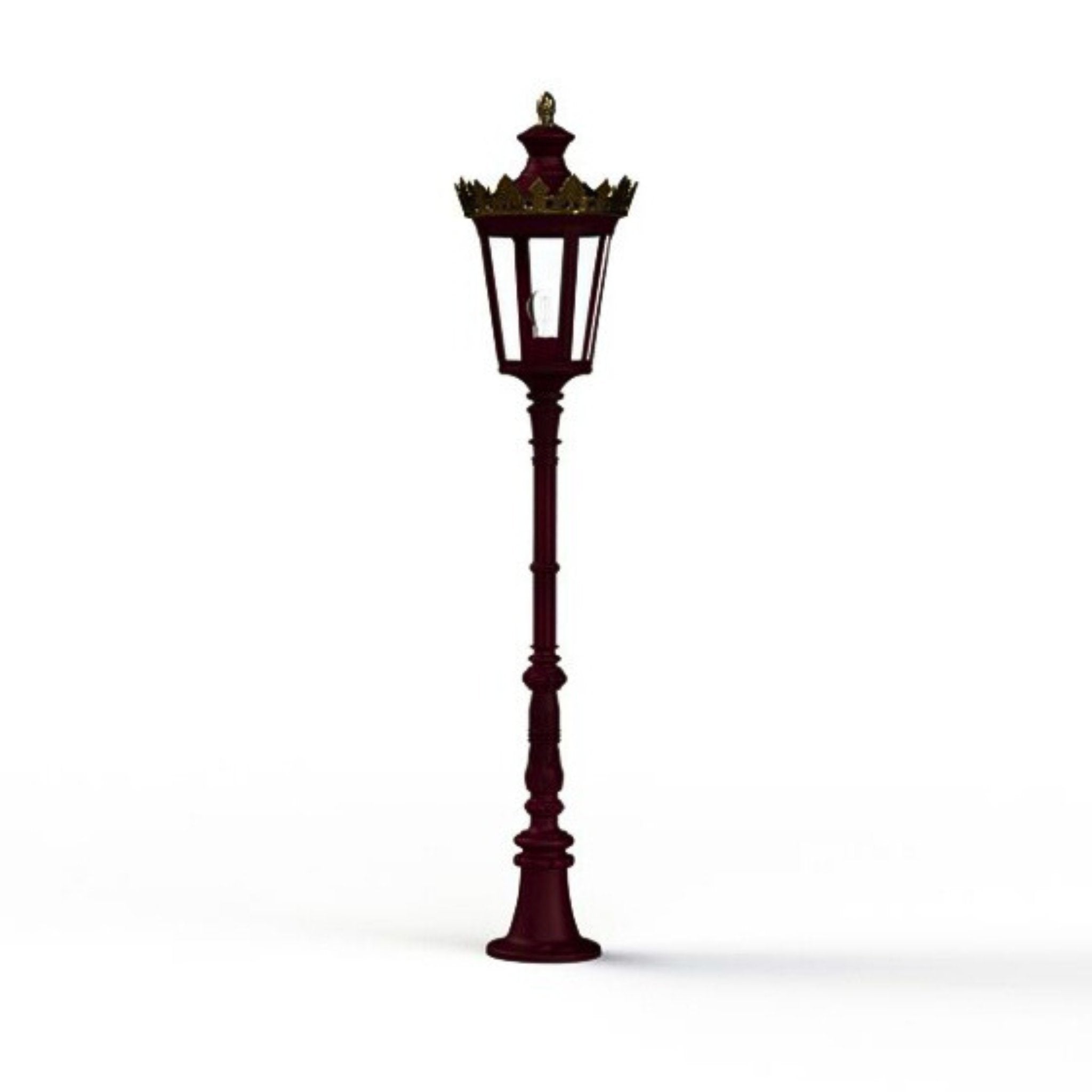 Metal Victorian Lantern Floor Lamp IP65 | Roger Pradier Louvre M8