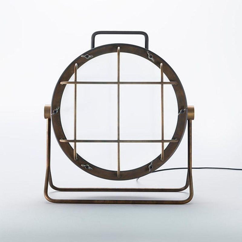 Modern Industrial Style Caged Floor Light IP65 | Zava Luce Cantiere Floor