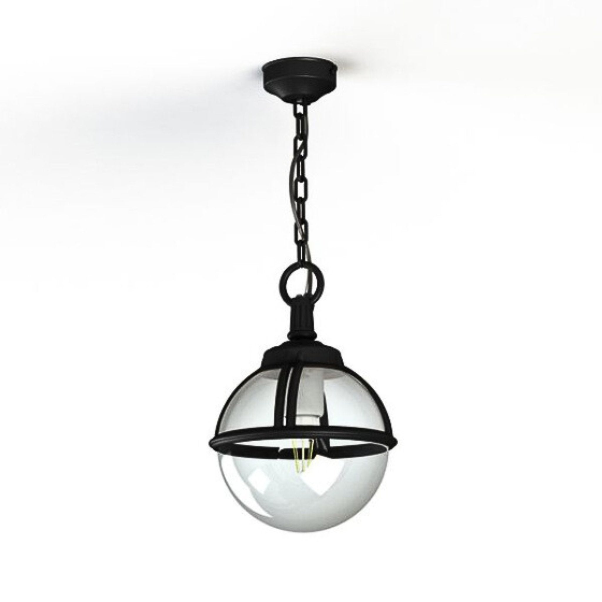 Modern Outdoor Globe Pendant Light IP44 | Roger Pradier Boreal M1