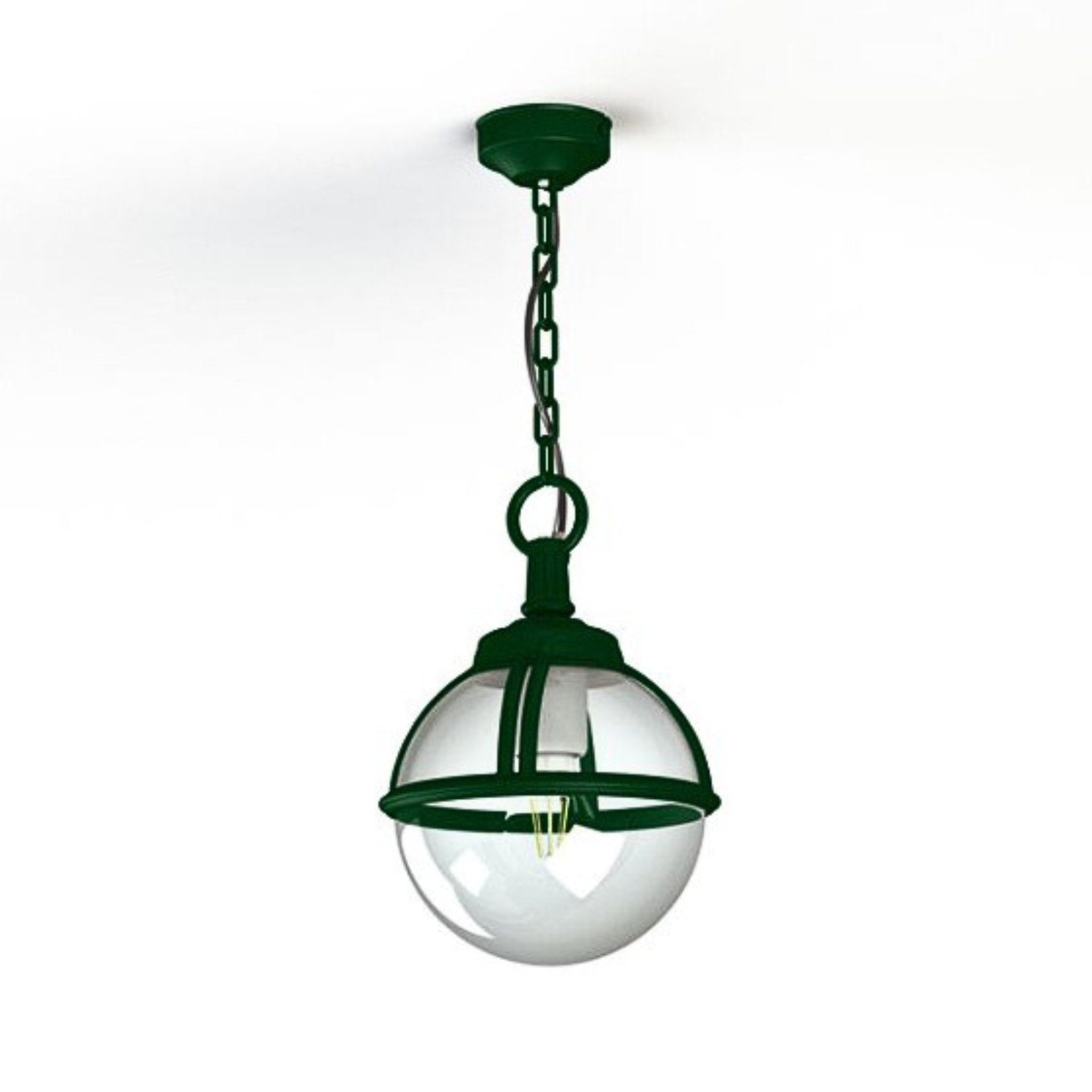 Modern Outdoor Globe Pendant Light IP44 | Roger Pradier Boreal M1