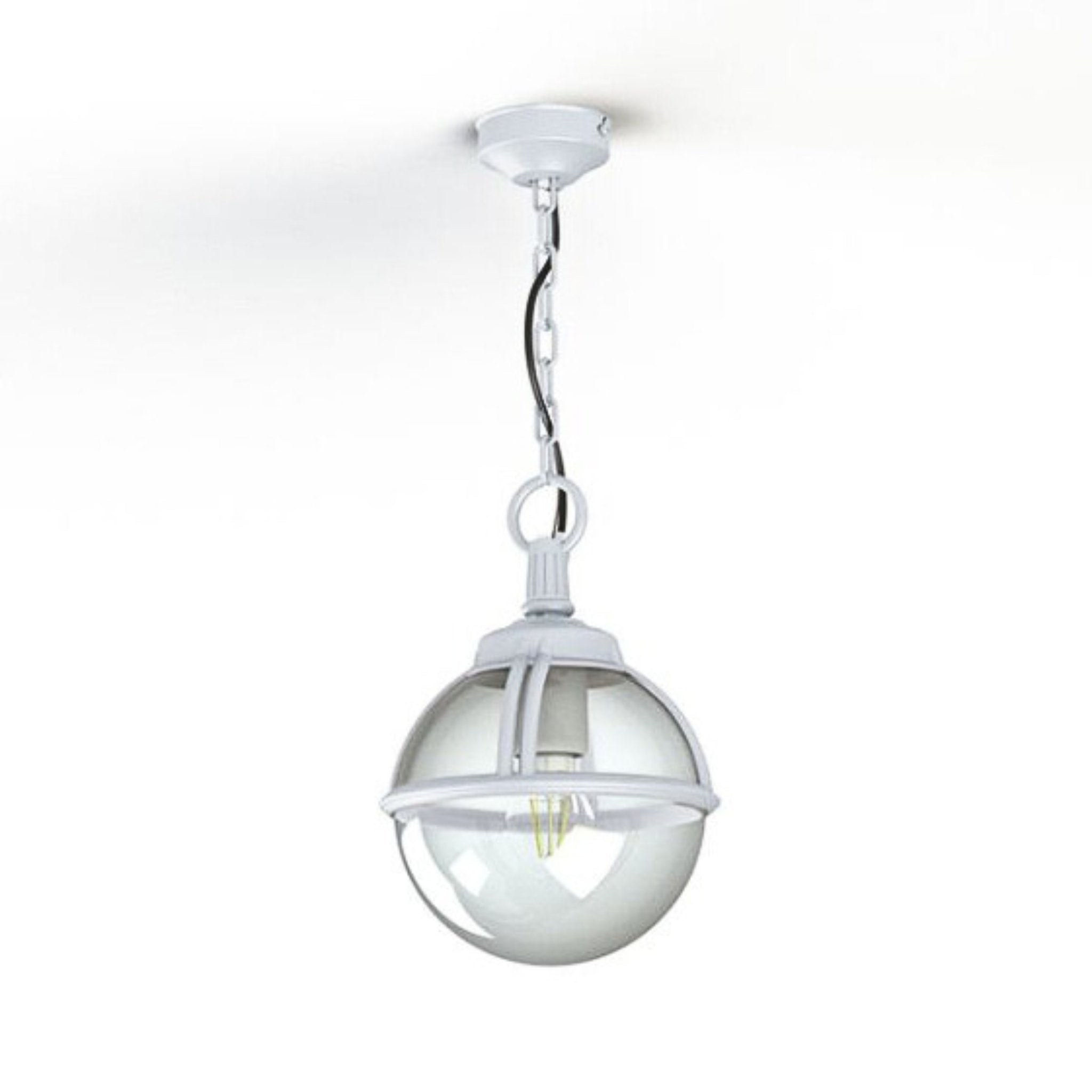 Modern Outdoor Globe Pendant Light IP44 | Roger Pradier Boreal M1