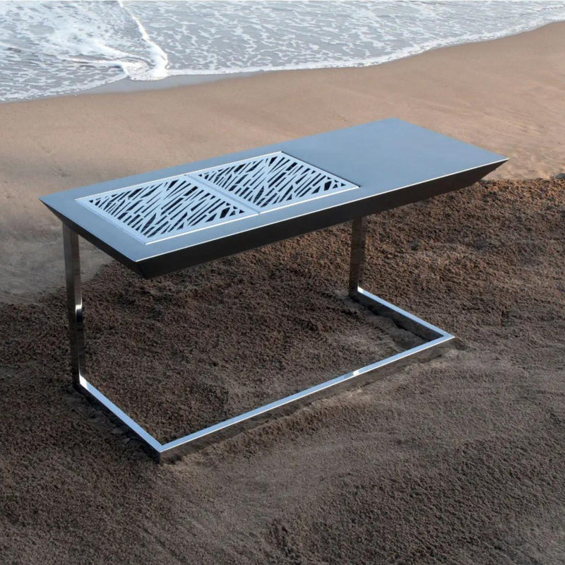 Premium Stainless Steel Coal Garden Grill | Fesfoc Stromboli Barbecue