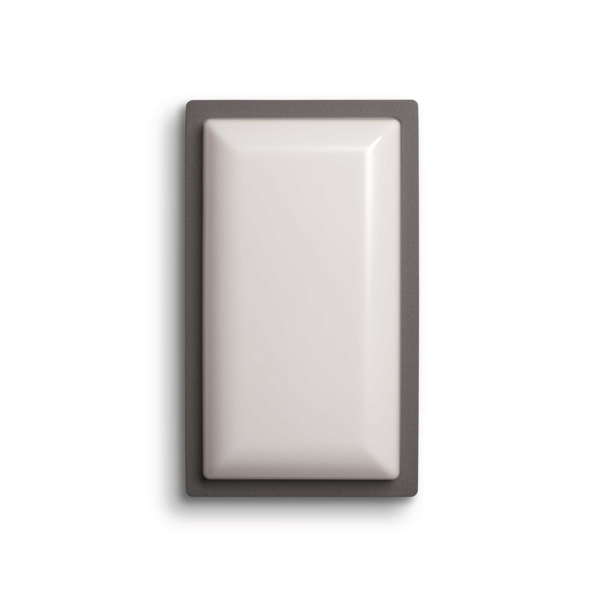 Rectangular Graphite Outdoor Security Light IP65 | Landa Kami LED Wall Lamp 3000k 4000k
