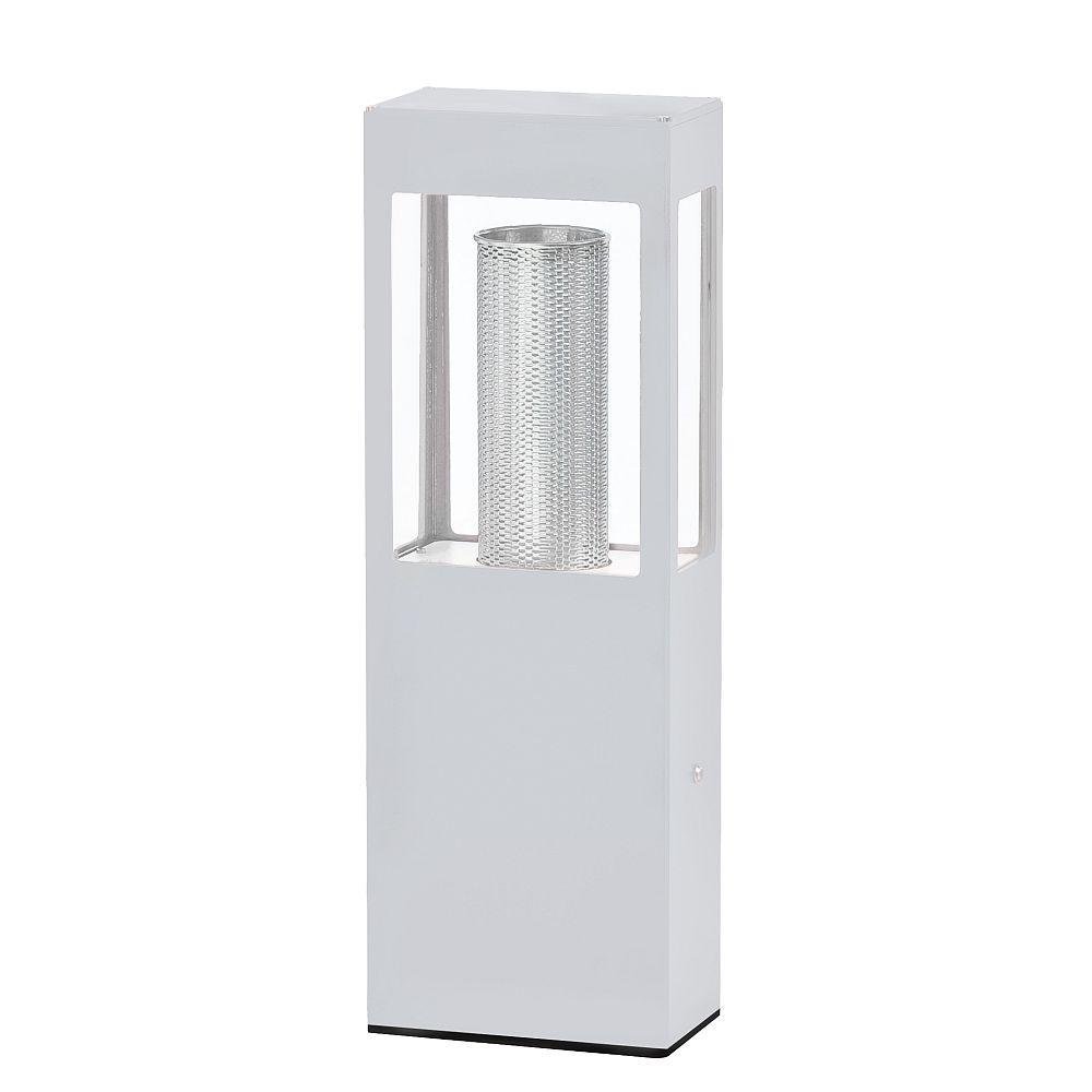 Roger Pradier Tetra M2 White Modern Aluminium Small Exterior Bollard Light IP65