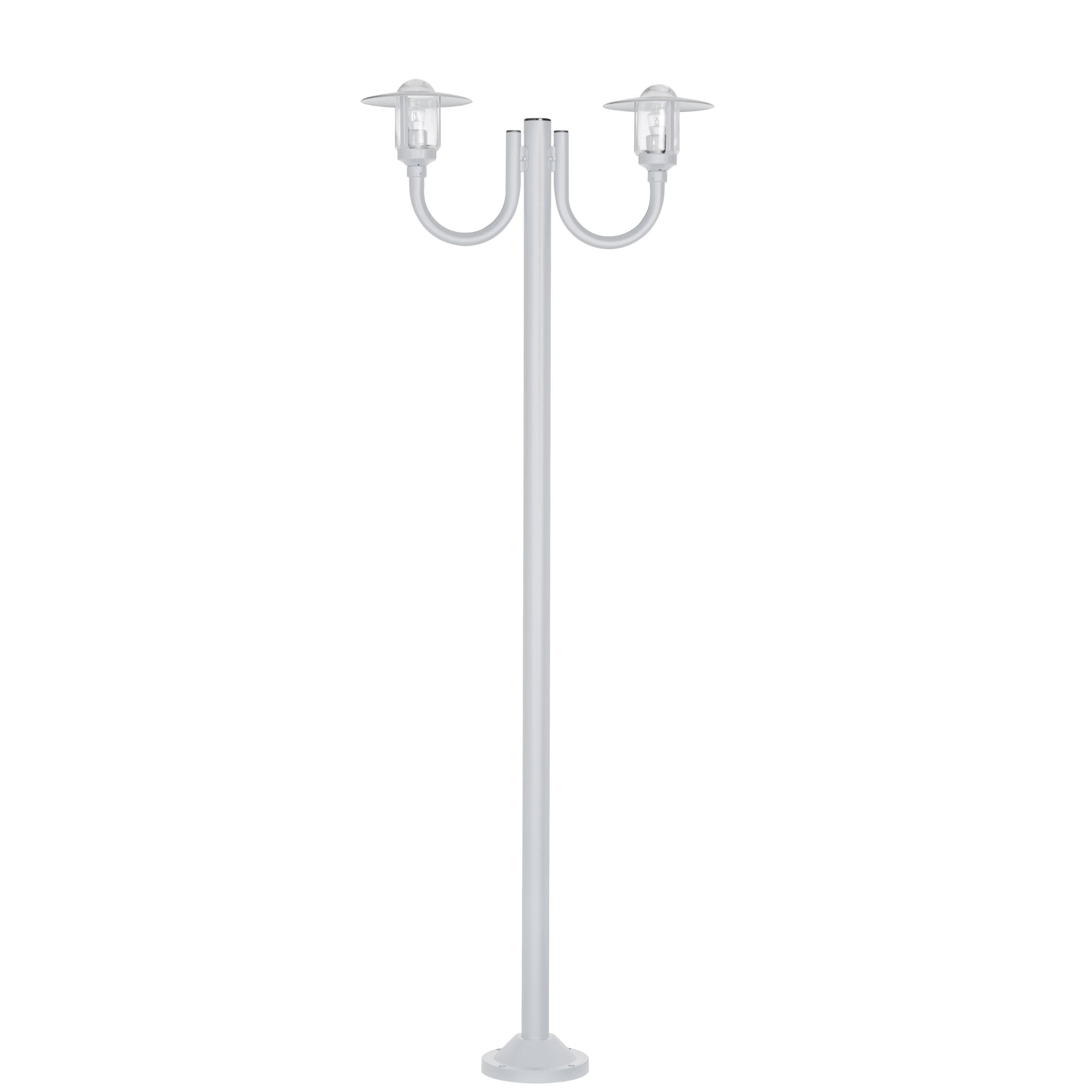 Rustic Double Lantern Lamp Post IP44 | Roger Pradier Newpark M7
