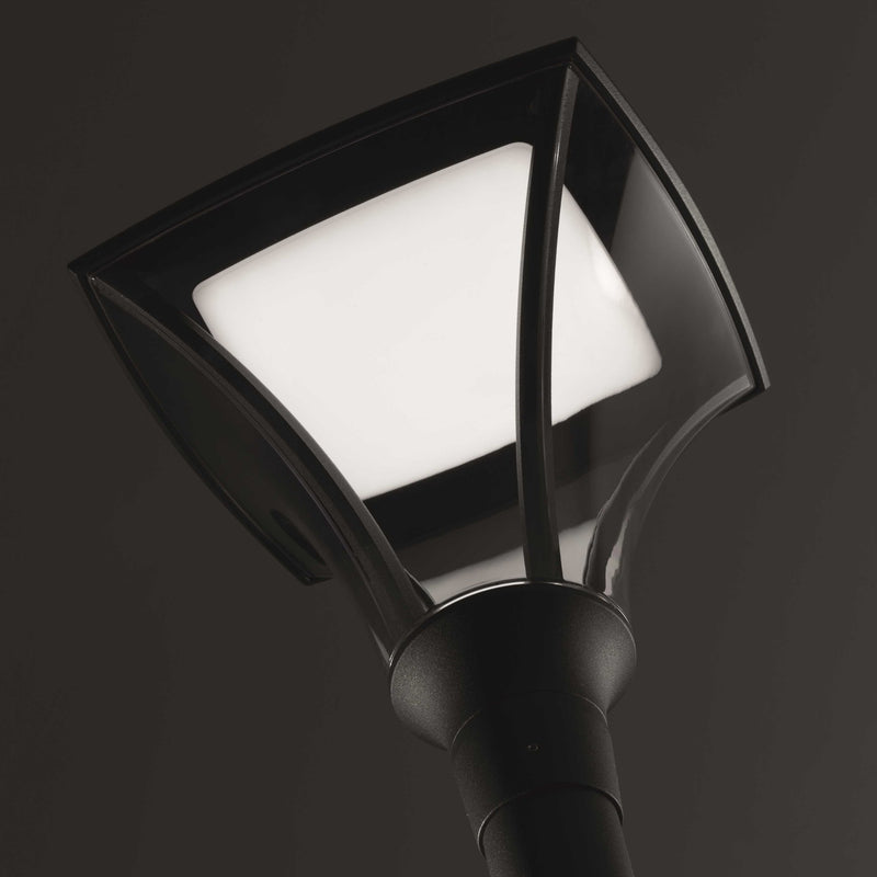 Traditional Lantern Exterior Floor Light | Aluminium Garden Floor Lamp | Morphis Landa Floor Lamp