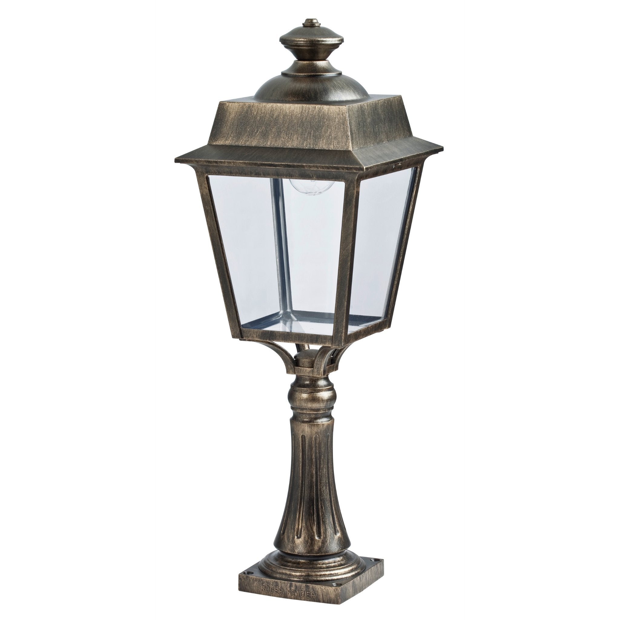 Traditional Lantern Outdoor Bollard IP65 | Roger Pradier Place des Vosges 1 Evolution M7
