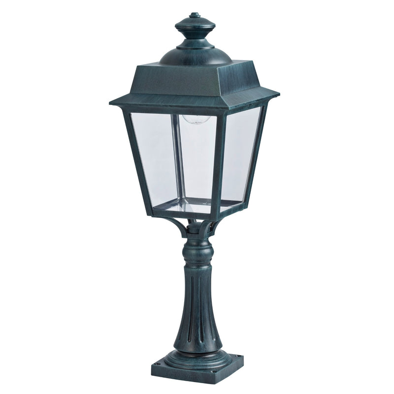 Traditional Lantern Outdoor Bollard IP65 | Roger Pradier Place des Vosges 1 Evolution M7