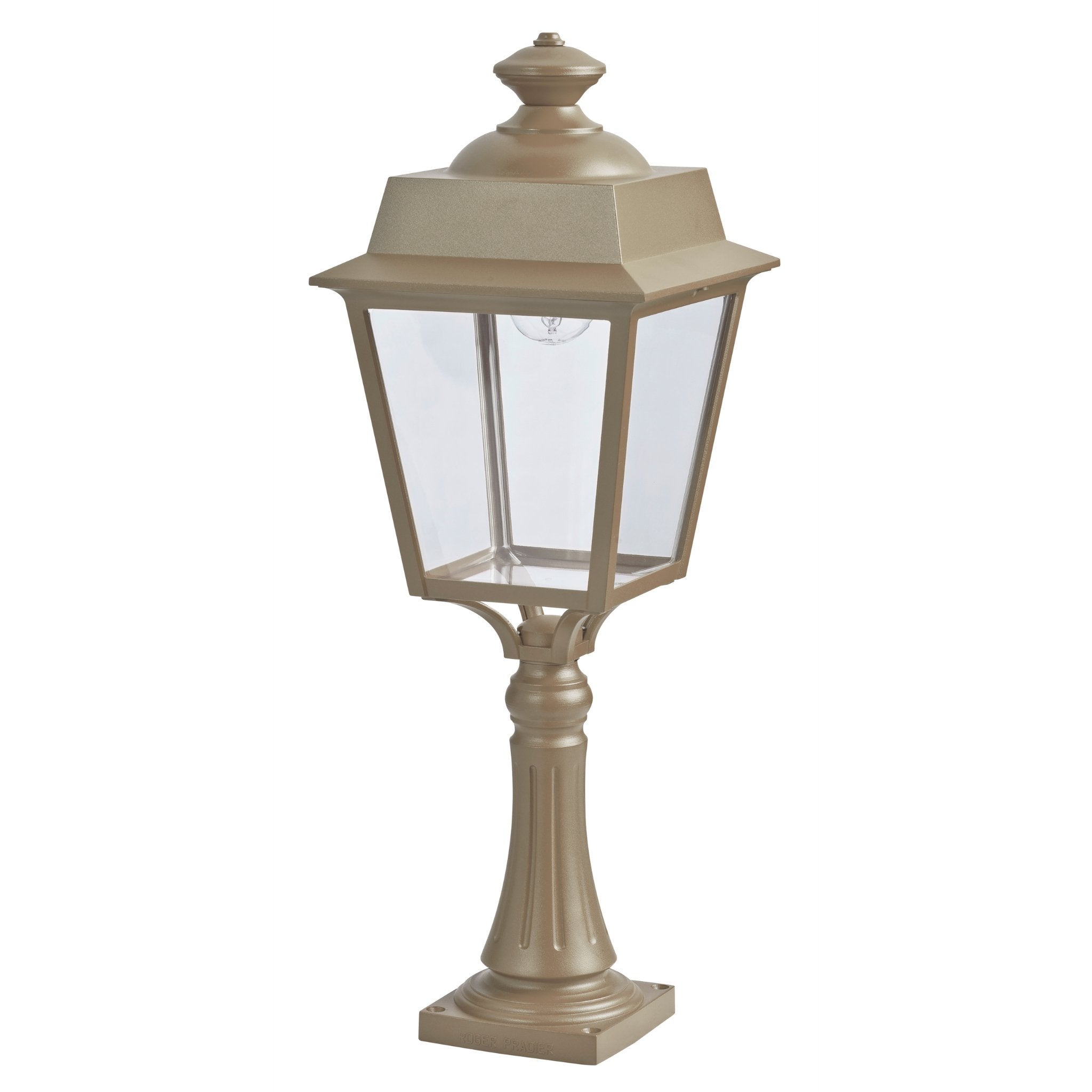 Traditional Lantern Outdoor Bollard IP65 | Roger Pradier Place des Vosges 1 Evolution M7