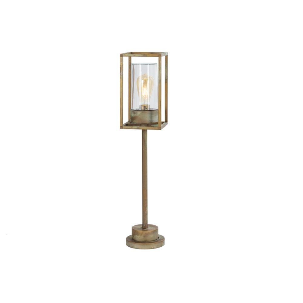 Urban Metal Cage Garden Floor Light IP65 | Moretti Luce Cubic 3370