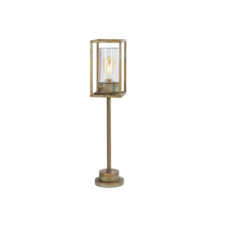 Urban Metal Cage Garden Floor Light IP65 | Moretti Luce Cubic 3370