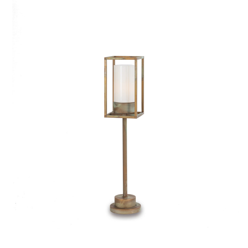 Urban Metal Cage Garden Floor Light IP65 | Moretti Luce Cubic 3370