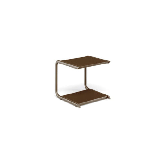 Brown Compact Outdoor Side Table | EMU Holly