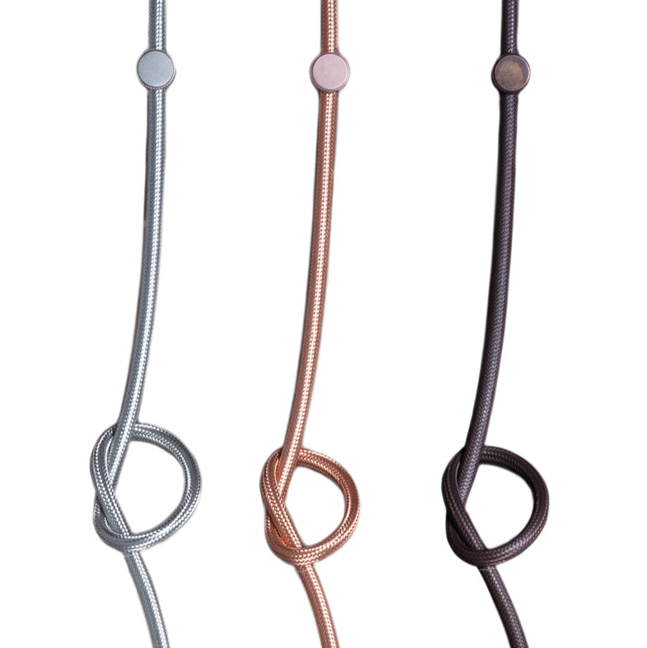 Decorative electrical cables | designer lighting accessories | customisable pendant light cables | Toscot Chapeau