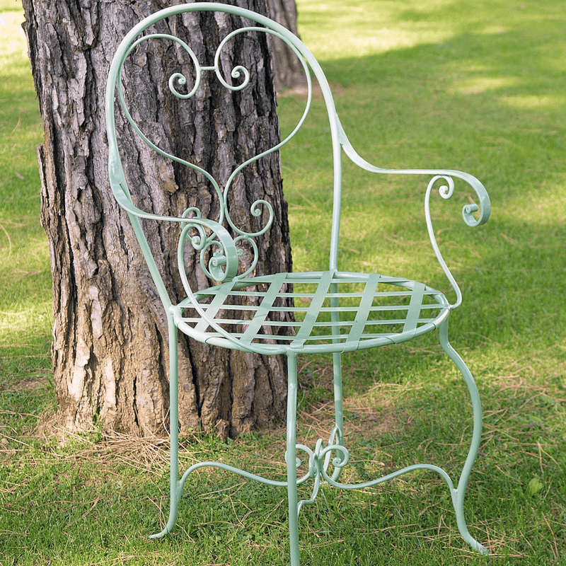 Classic Decorative Outdoor Armchair | Luxurious Outdoor Armchair | High-End Garden Dining Chair | Designed and Made in Italy