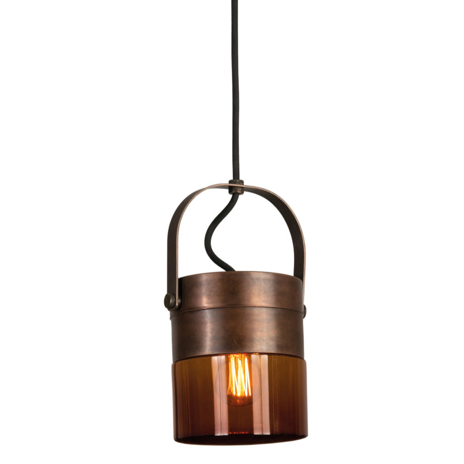 Coloured Urban Outdoor Lantern Pendant | Metal Outdoor Suspended Light | High-End Italian Lighting | White Orange Blue | Toscot Swing