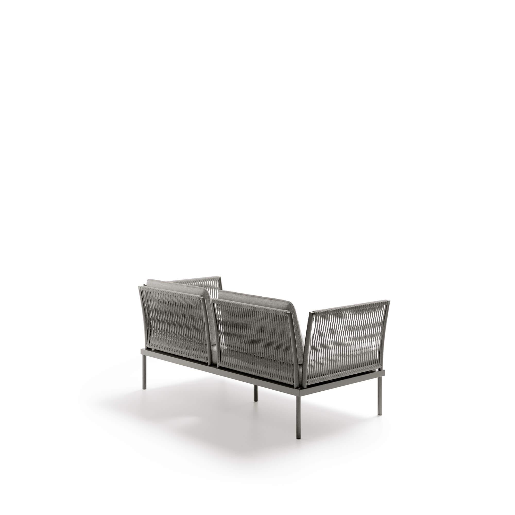 Modern Woven Rope Garden Sofa | Atmosphera Flash Sofa 2P PF.OUT.FSH.2DV