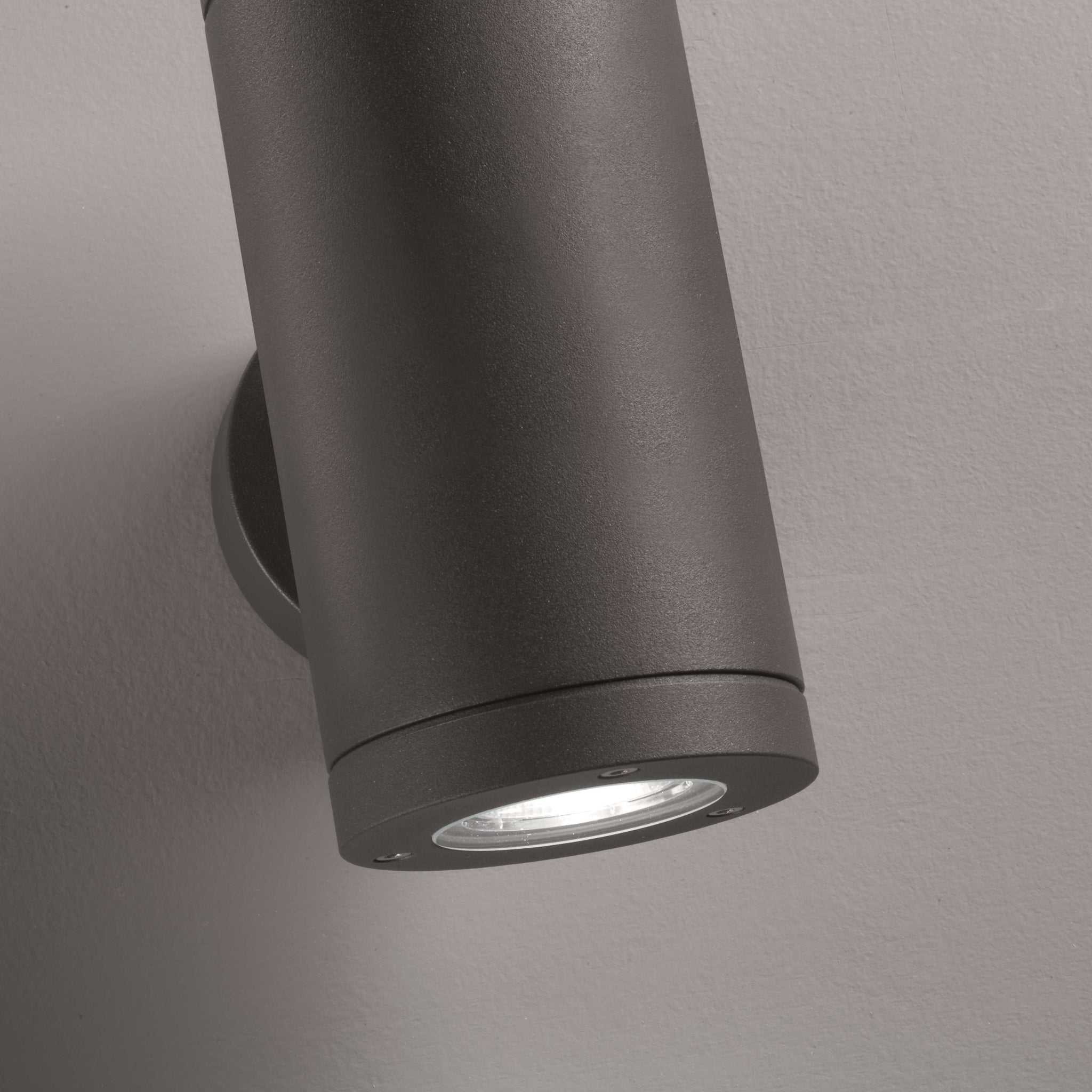 Grey Double Wall Light | Up Down Outdoor Wall Light | Landa Lyras