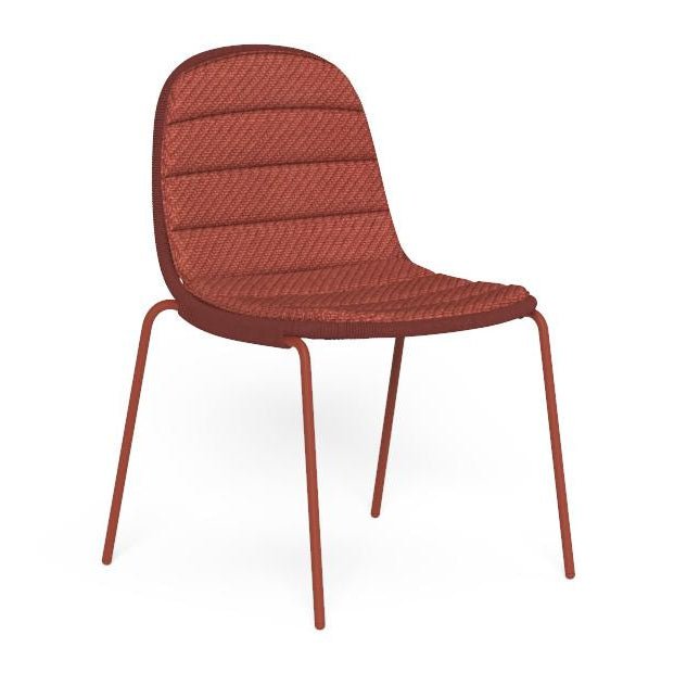 Luxury Garden Relaxing Dining Chair in Red | Premium Outdoor Seating | UV and Weather-Resistant Chair Talenti Panama