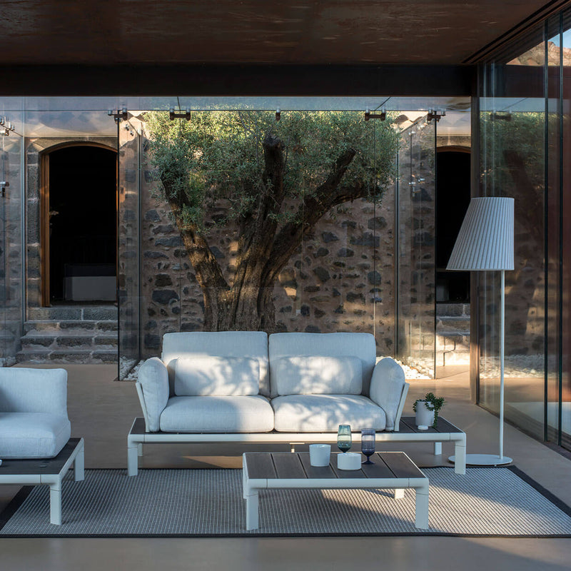 Luxury Outdoor Lounge Set | Modern Aluminium and Fabric Sofa Set | EMU Tami