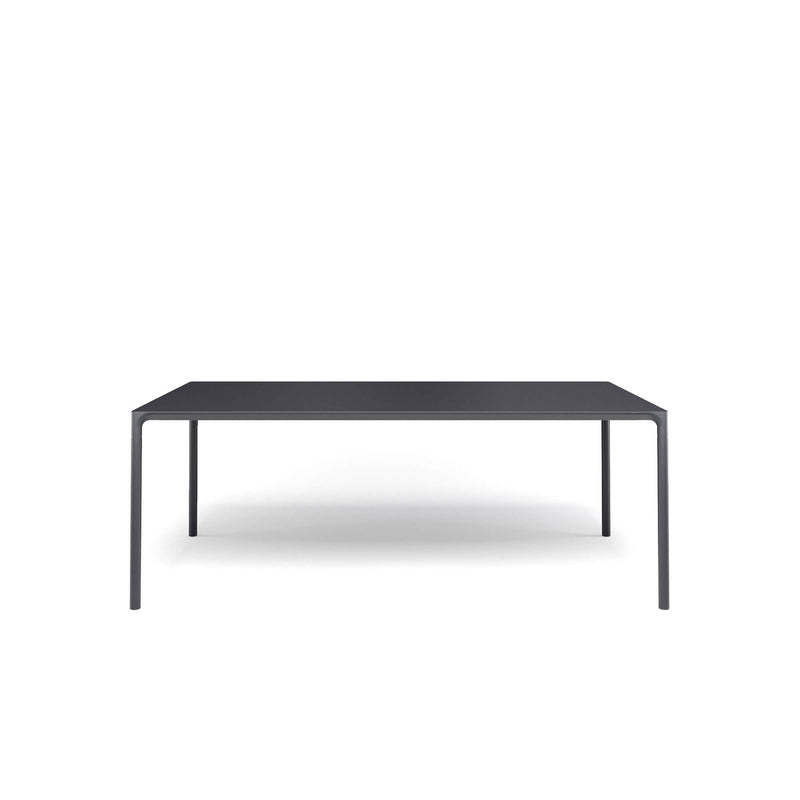 Luxury Rectangular Aluminium Dining Table | 8-Seater Outdoor Modern Table | High-End Aluminium Garden Furniture | EMU Terramare