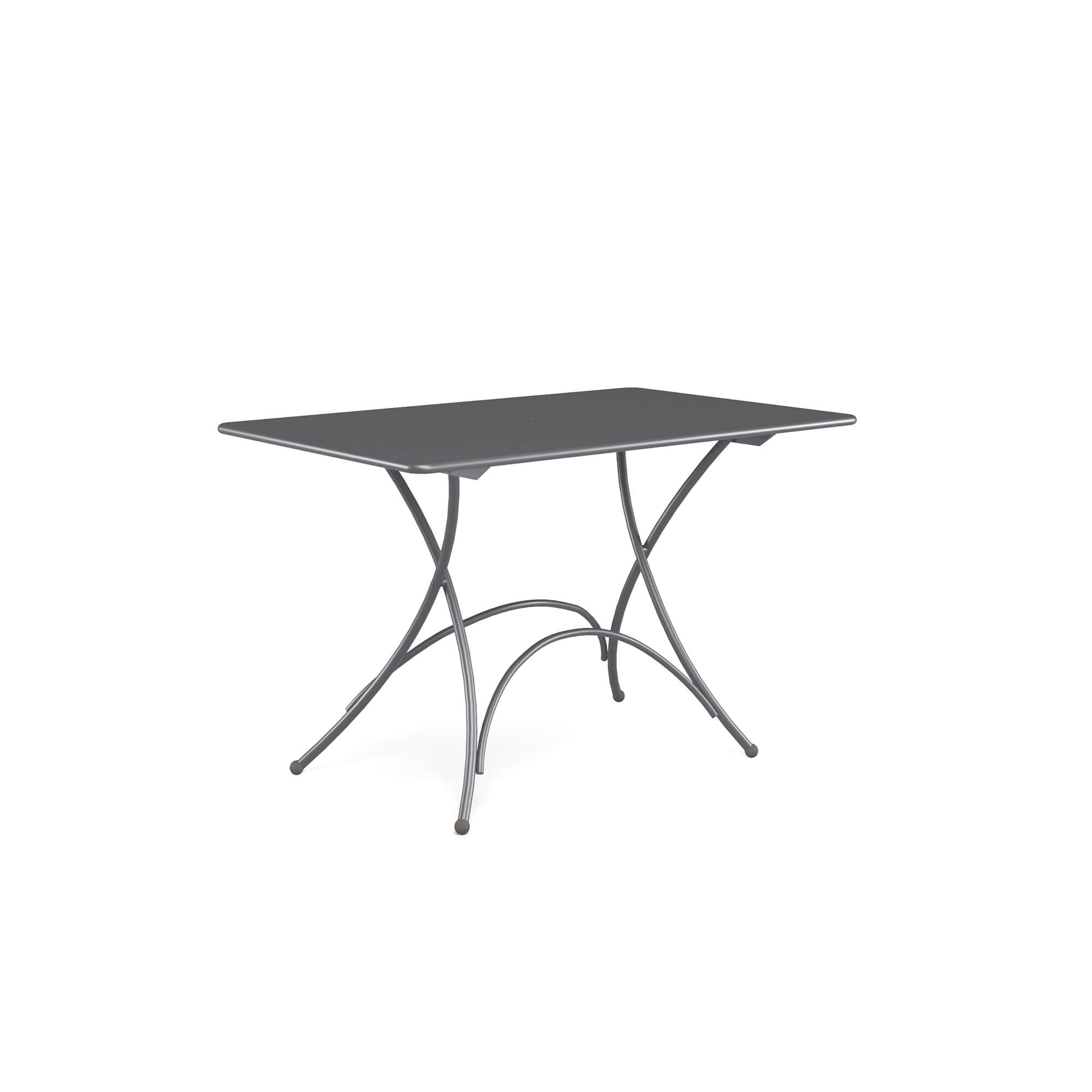 Luxury Rectangular Folding Dining Table | High-End Outdoor Dining Table | Quality Metal Garden Furniture | Luxury Outdoor Dining Furniture | EMU Pigalle Collection