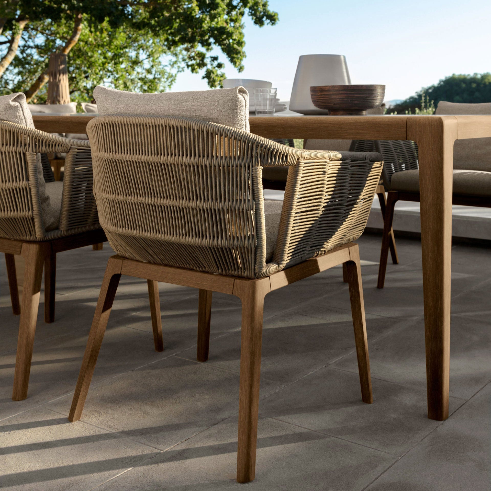 Luxury Teak Dining Chair | Talenti Cruise | Elegant Outdoor Seating | High-End Teak Dining Chair | Luxury Quality