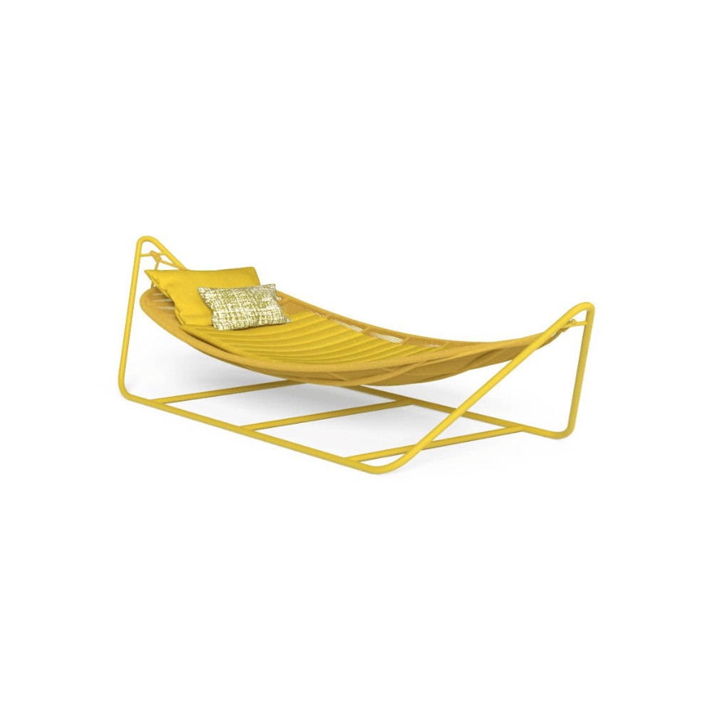 Modern Exterior Rope Hammock | High-End Woven Rope Garden Hammock | Talenti Panama
