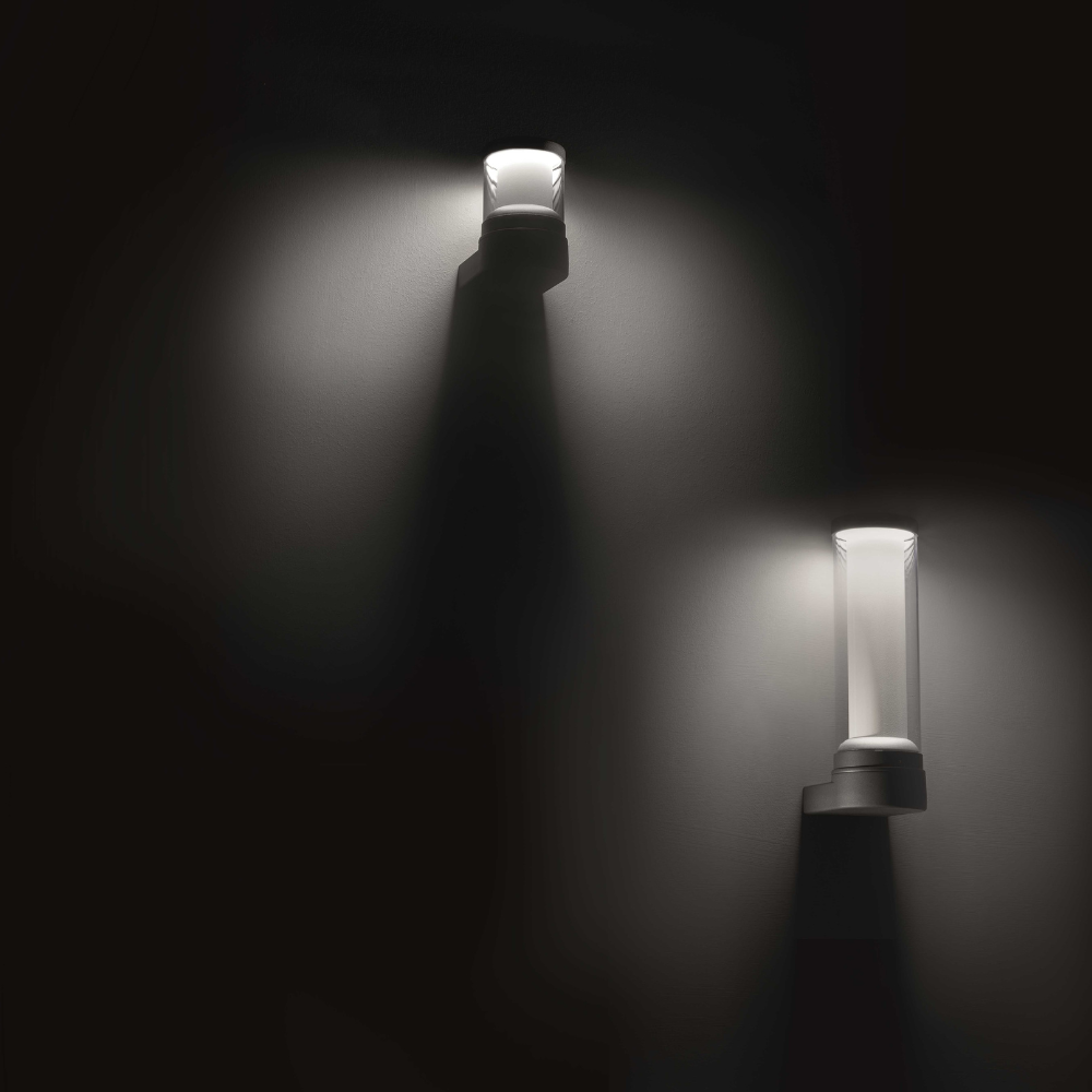 Outdoor Cylindrical Wall Lights in Action | LED Exterior Wall Lamps | Landa Polos
