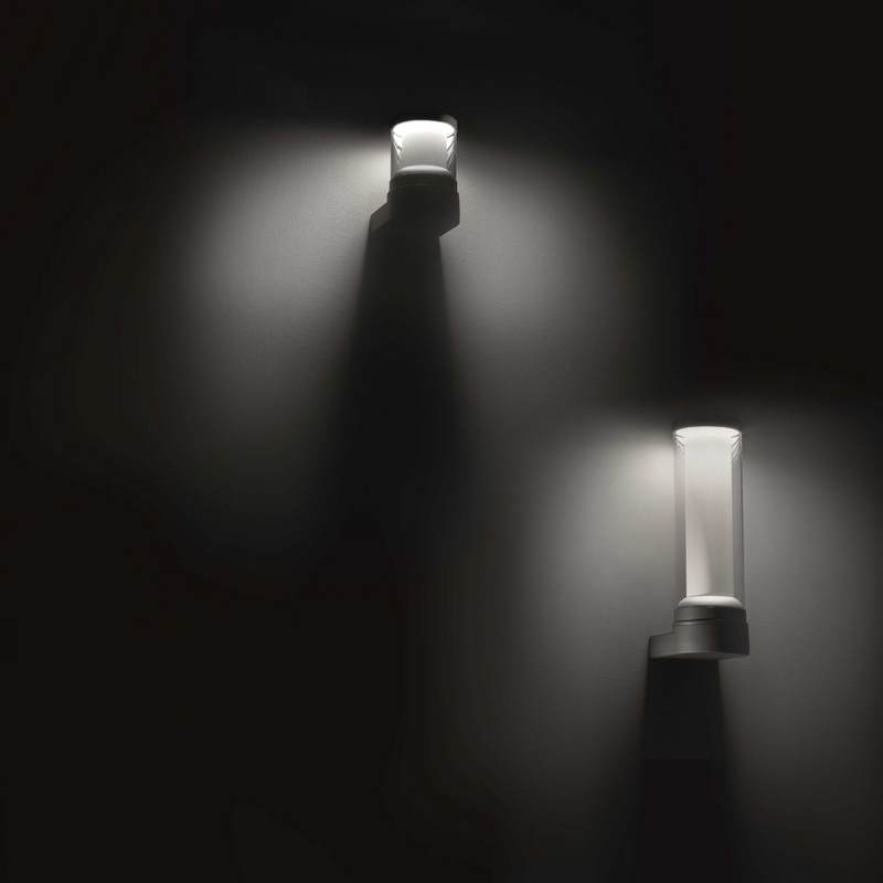 Outdoor Cylindrical Wall Lights in Action | LED Exterior Wall Lamps | Landa Polos