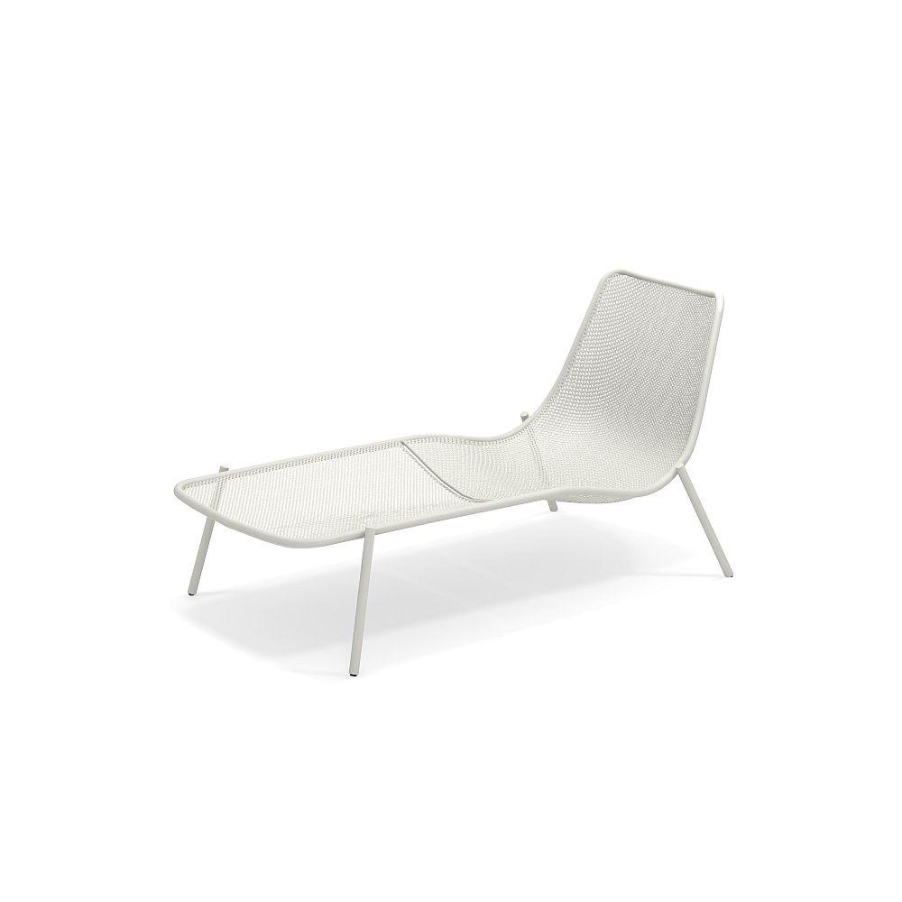 Modern Steel Mesh Sun Lounger | Painted Steel Stack able Sunbed