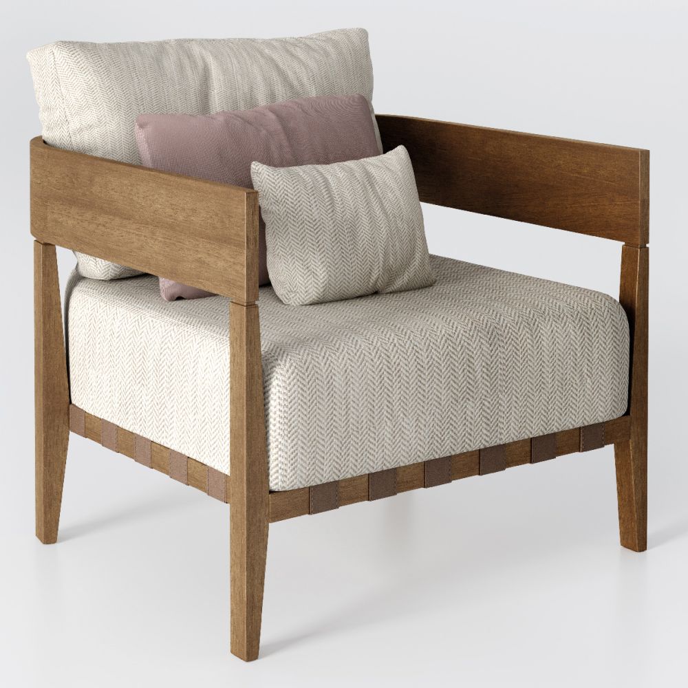 Retro Outdoor Wooden Lounging Chair | Luxury Outdoor Garden Furniture | High End Wooden Garden Furniture | Luxury Outdoor Furniture Sets