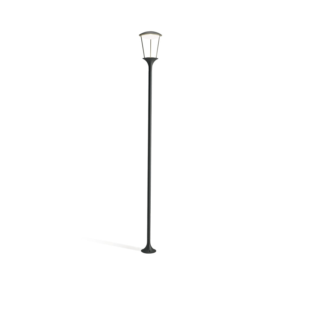 Sleek LED Garden Lamp Post | High End Outdoor Floor Light | Luxury LED Garden Lighting | Designed and Made in Italy