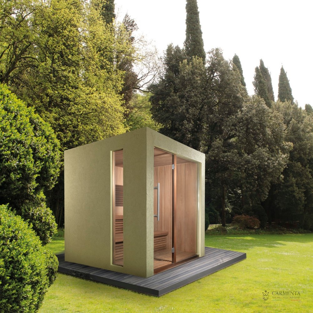 Best Sauna for Home Use UK | Premium Garden Sauna | Outdoor Finnish Sauna | SENSATION Carmenta