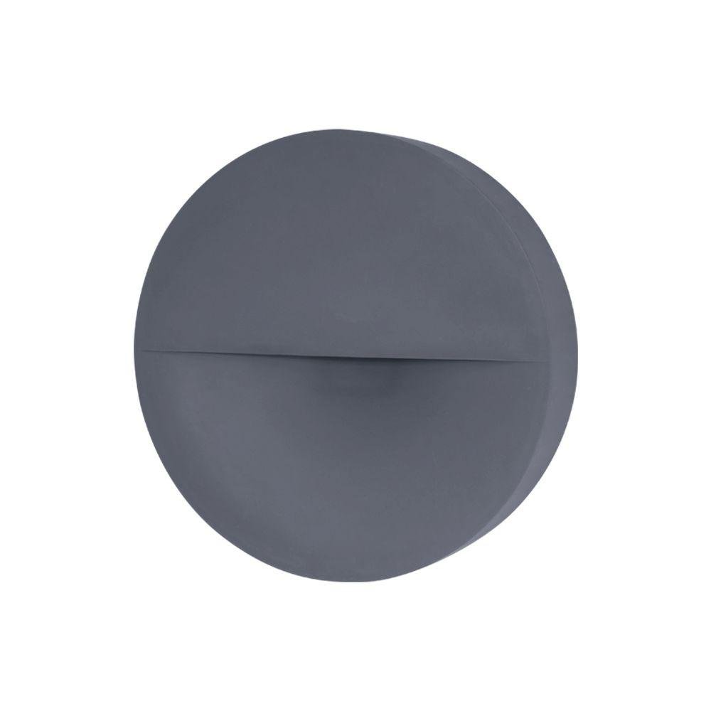 Disc Outdoor Concrete Wall Light | Circular Exterior Wall Lamp | 9010 Levico Wall