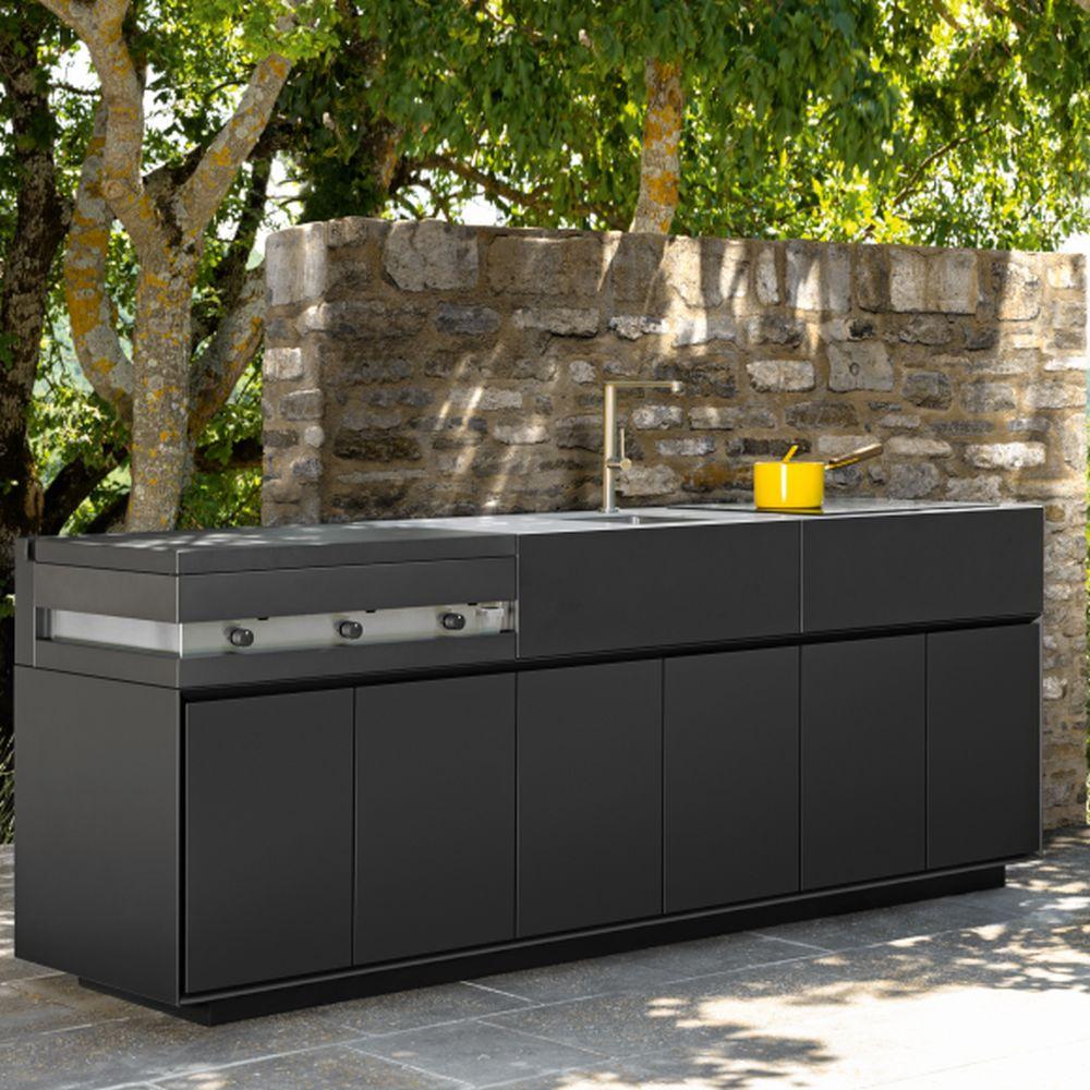 Luxury Outdoor Modular Kitchen | High-End Customisable Kitchen | Premium Outdoor Cooking Space | Bespoke Outdoor Kitchen | Talenti Tikal