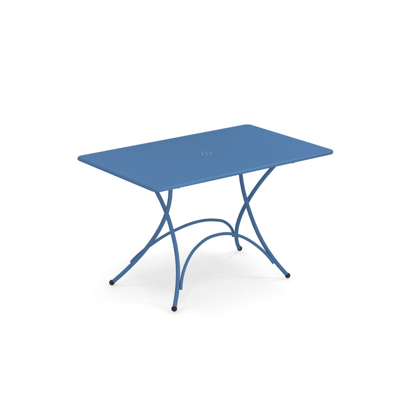 Luxury Rectangular Folding Dining Table | High-End Metal Garden Furniture | Luxury Outdoor Furniture and Lighting | Quality Metal Dining Sets | EMU Pigalle