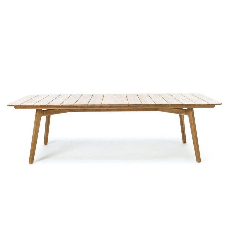 Luxury Teak Outdoor Dining Table for 8 | High-End Outdoor Dining Sets | Luxury Outdoor Teak Table | Ethimo Knit
