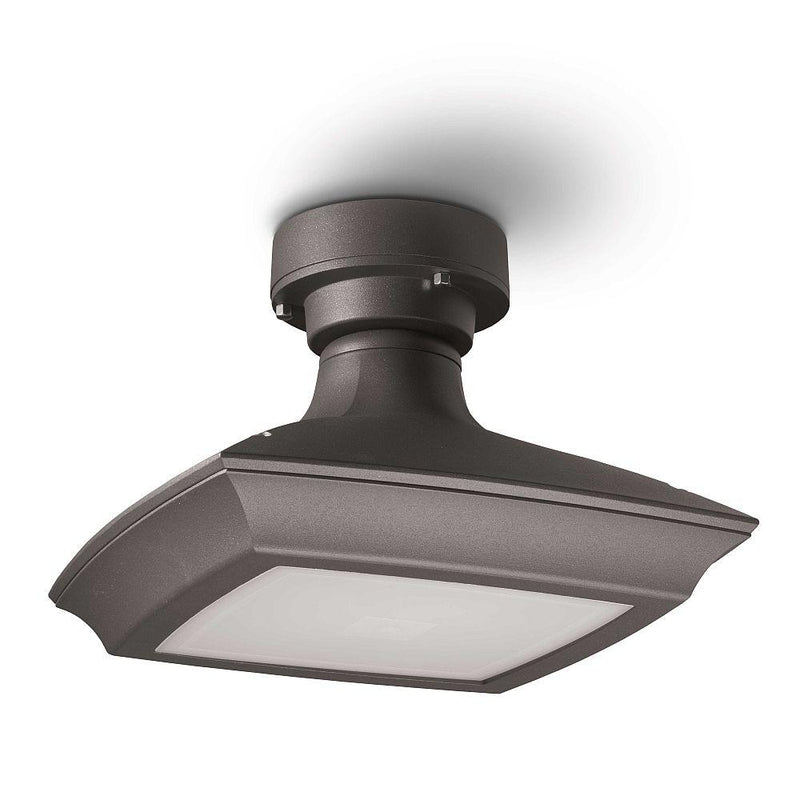 Modern Square LED Porch Light | Minimal Garden Ceiling Light | Landa Morphis